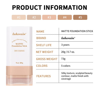 Serum Boosted Skin Tint Foundation Stick - Hydrating & Waterproof