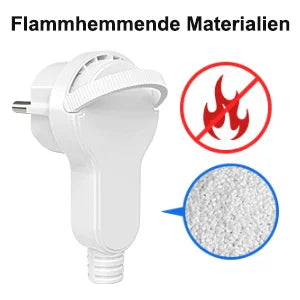 Ultra-Thin Folding Flat Plug 4000W - Space Saving Wall Power Connector