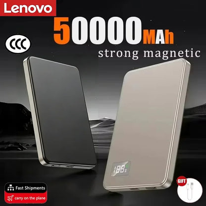 Magnetic Wireless Power Bank - Fast Charging Portable Battery Pack