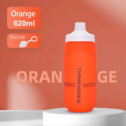 ThinkRider Sports Water Bottle - Leak-Proof Squeeze Bottle for Cycling & MTB