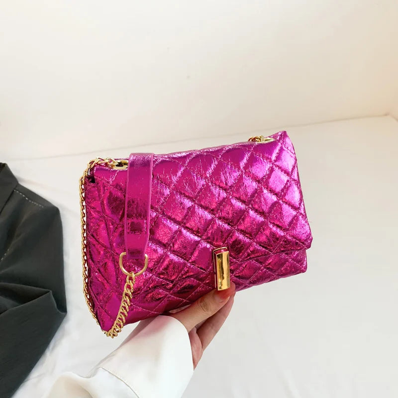Luxury Sparkly Y2K Shoulder Bag