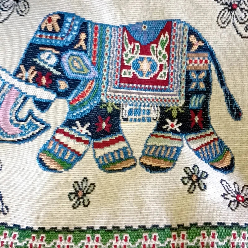 Luxury Vintage Elephant Tote