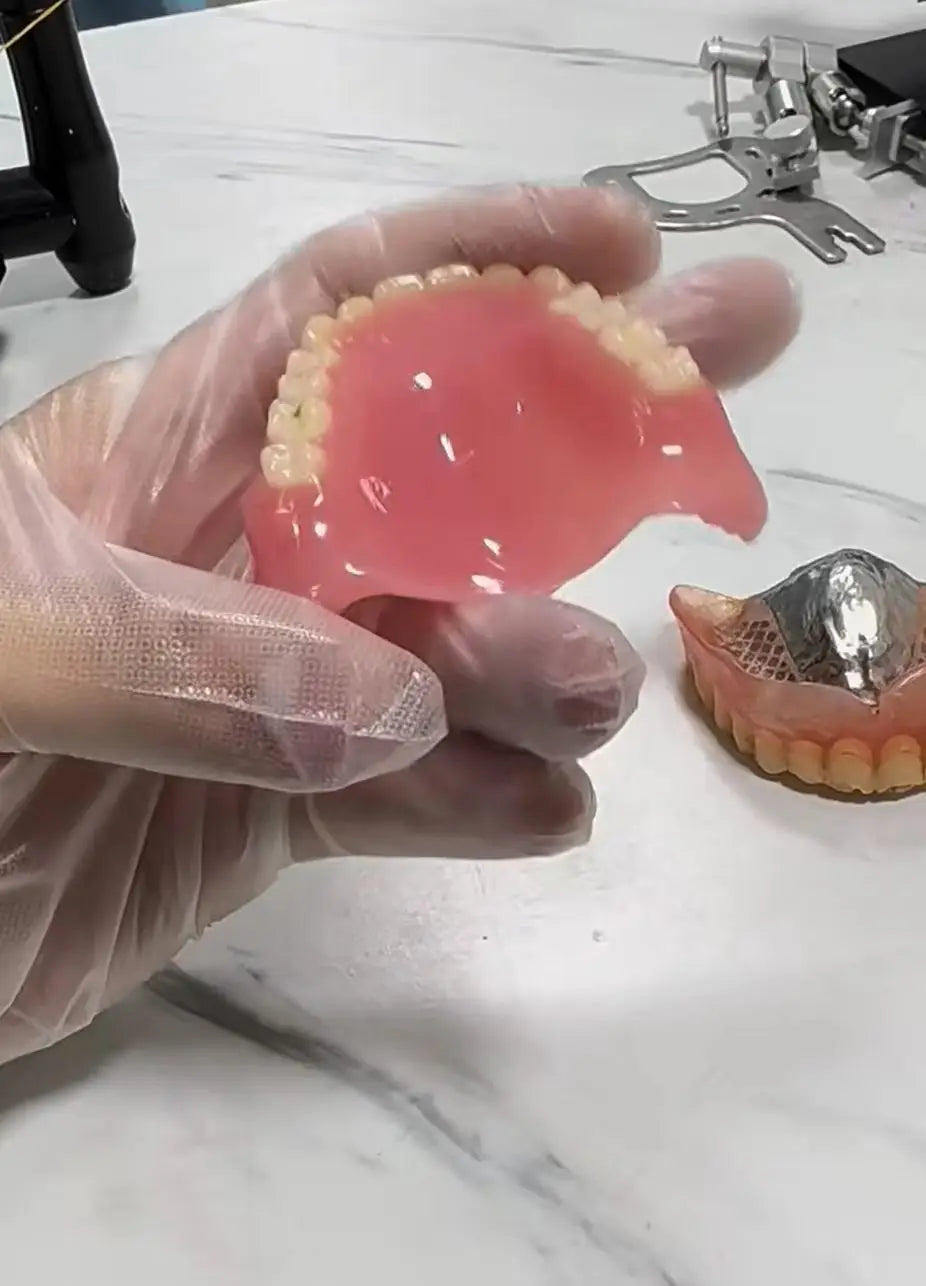Custom Fit Cosmetic Dentures - Comfortable Silicone Smile Veneers - 2