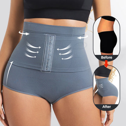 High Waist Tummy Control Seamless Body Shaper Panty for Women