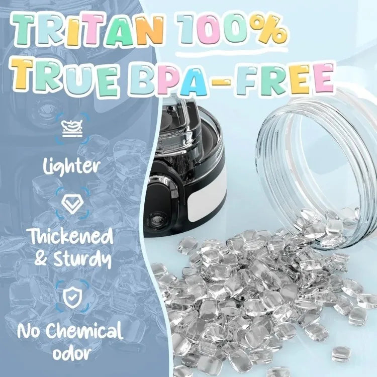 Reusable Tritan Water Bottle - BPA Free Leak-Proof Sport Bottle - 12