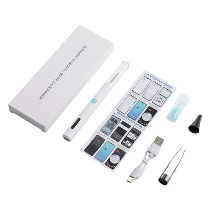 2-in-1 Visual Ear Wax Cleaner with HD Camera and Precision Tweezers