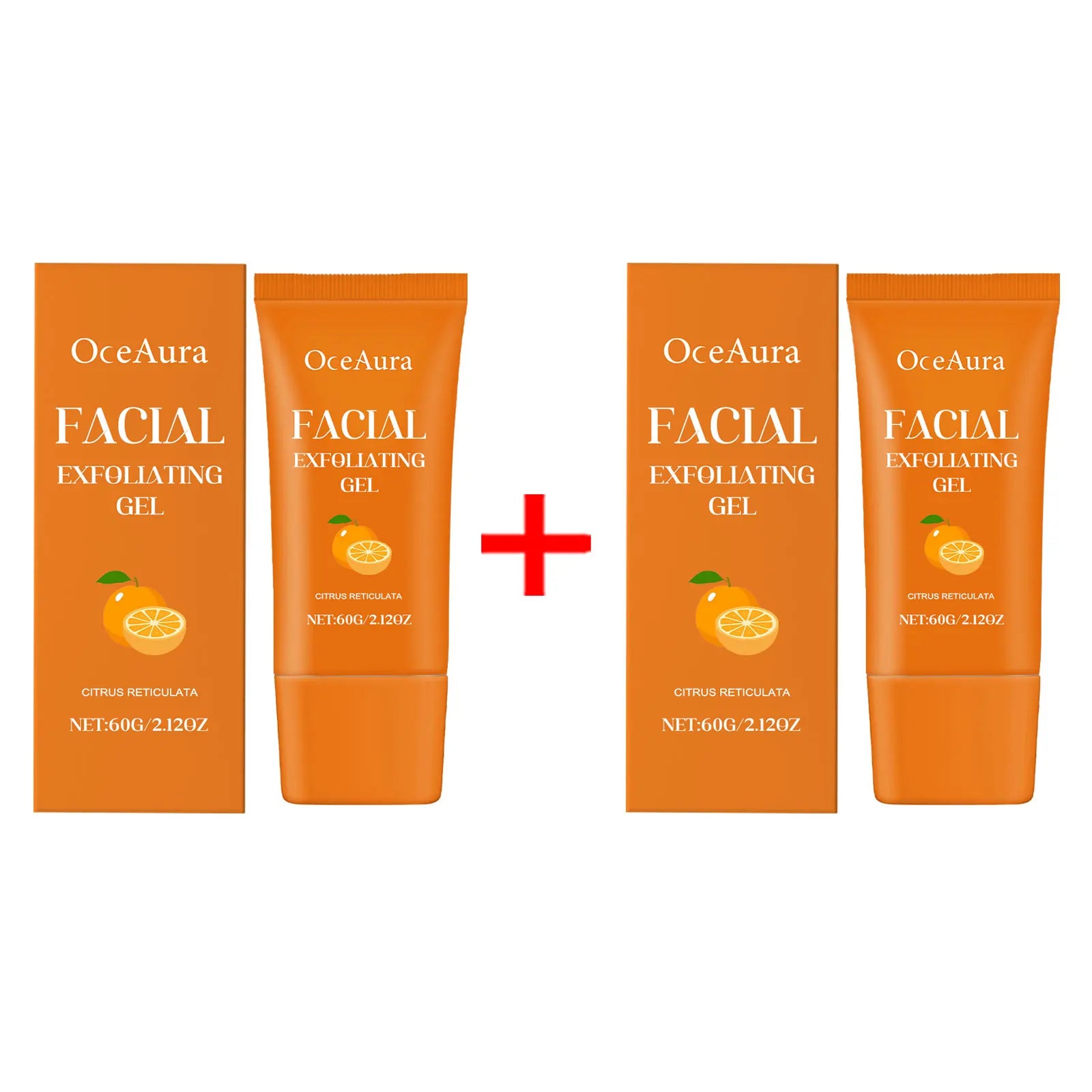 Orange Vitamin C Facial Exfoliating Gel for Deep Cleansing & Brightening - 13