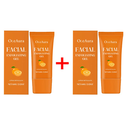 Orange Vitamin C Facial Exfoliating Gel for Deep Cleansing & Brightening