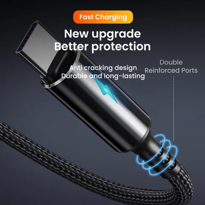 Short 0.25M USB Type-C & Micro USB Fast Charging Cable for Power Banks