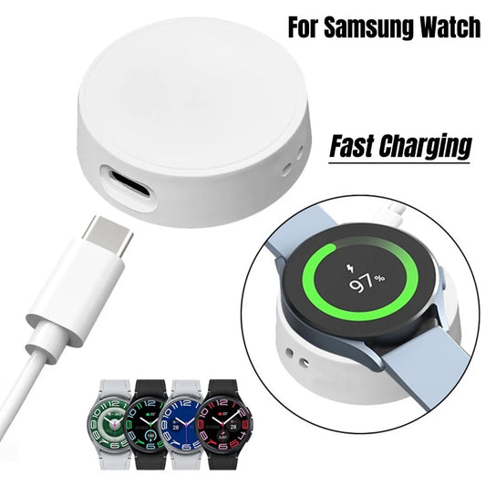 Portable Wireless Charger for Samsung Galaxy Watch 7 6 5 4 3 Active