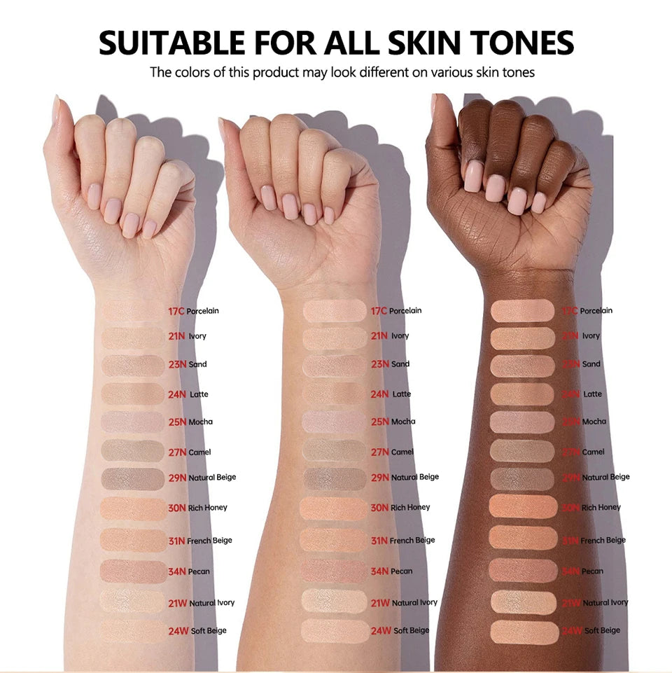 72H Waterproof Semi-Matte Cushion Foundation with Sunscreen