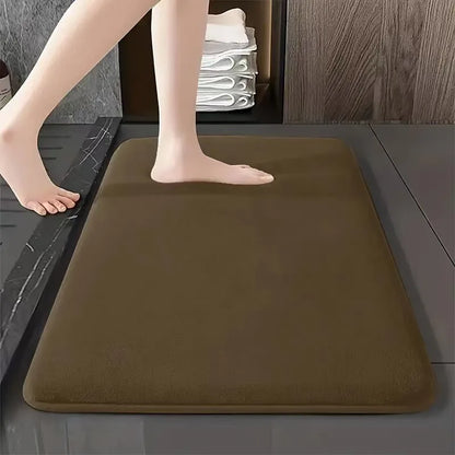 Super Absorbent Non-Slip Bath Mat - Quick-Dry Bathroom Rug