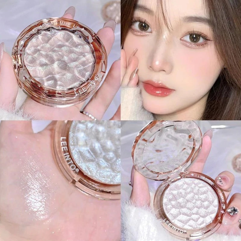 Shimmer Glow Highlighter & Contour Palette - Long-Lasting Radiant Finish