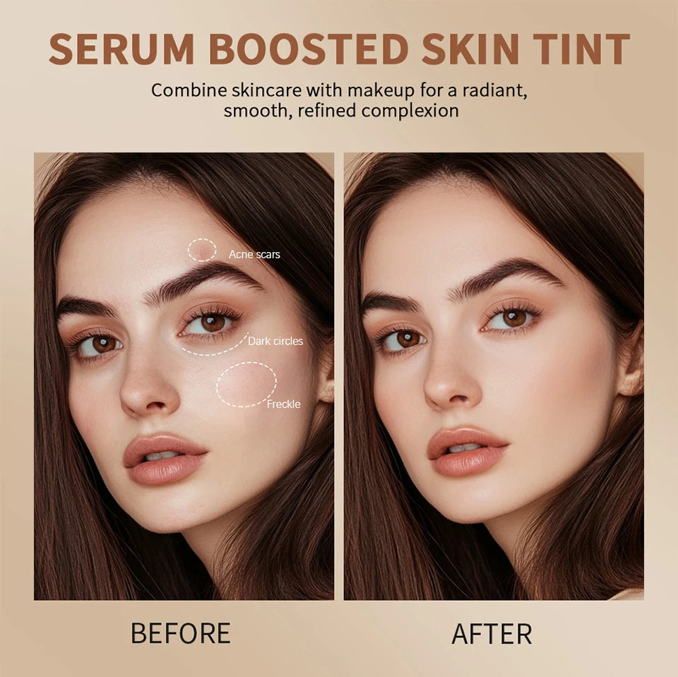 Serum Boosted Skin Tint Foundation Stick - Hydrating & Waterproof