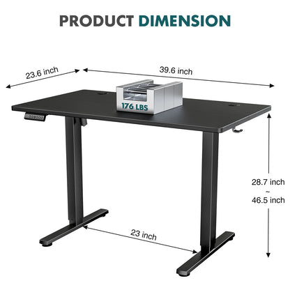 Electric Height Adjustable Standing Desk | Ergonomic Sit-Stand Workstation