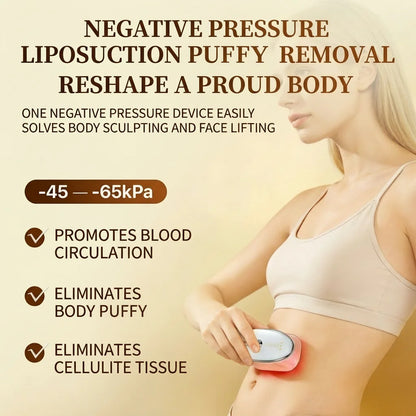 5-in-1 Body & Face Sculpting Machine - Electric Cellulite Massager with LED & EMS