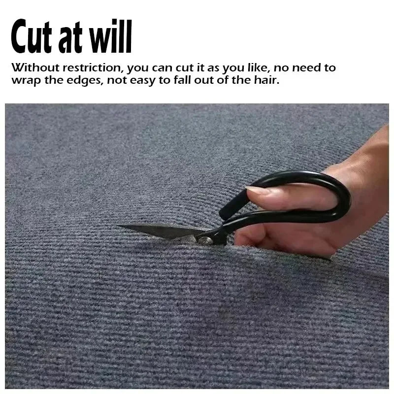 Peel and Stick Non-Slip Floor Mat - Cut-to-Fit Waterproof Carpet Roll - 3