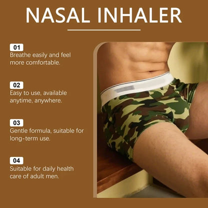 Bee Venom Vital-Boost Nasal Inhaler for Men's Daily Vitality and Energy Support