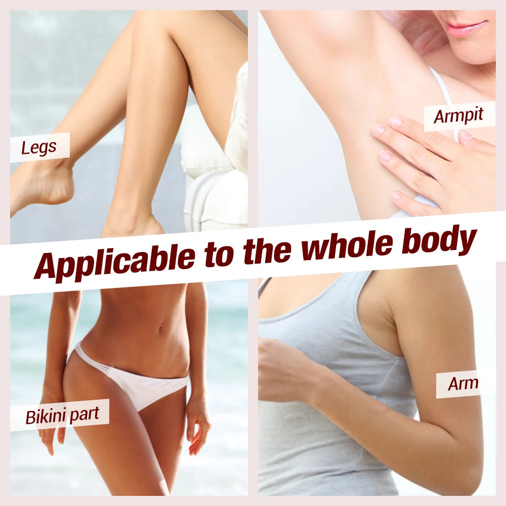Women's 3-in-1 Electric Mini Shaver for Painless Body & Sensitive Area Hair Removal