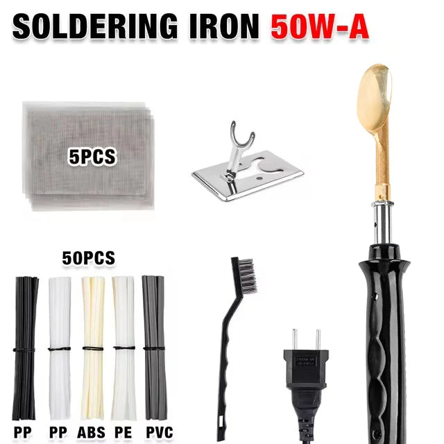 50W/100W Plastic Welder & Leather Smoothing Iron for Bumper Repair - 18