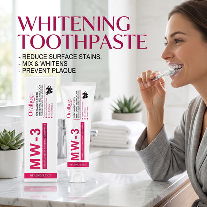 Professional Teeth Whitening Toothpaste for Stain Removal and Fresh Breath