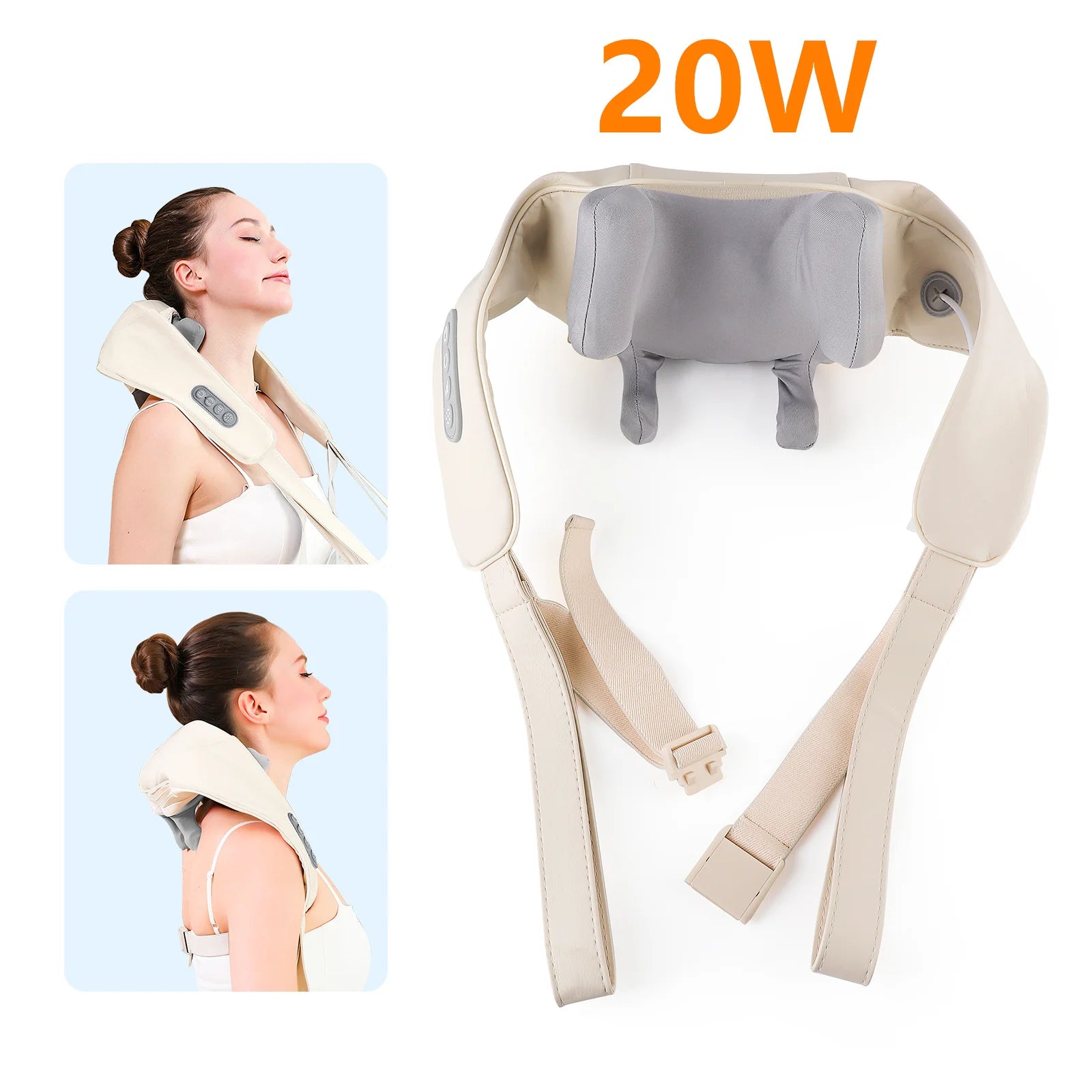 Brushless Neck & Shoulder Massager for Deep Trapezius Relief - 53