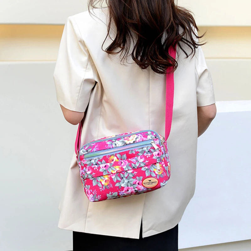 Luxury Vintage Floral Canvas Tote