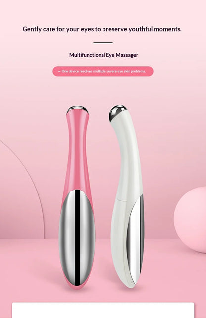 Electric Eye Massager Wand for Dark Circles & Puffiness