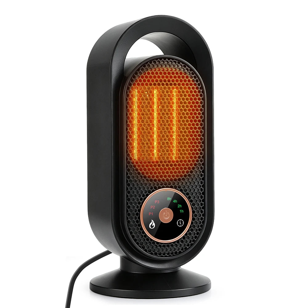 Portable Electric Ceramic Space Heater for Home Office Quiet Fast Heating - 18