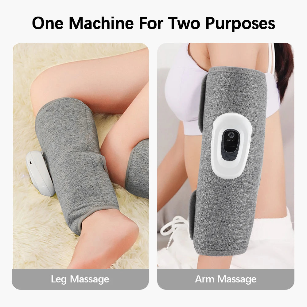Wireless Electric Air Compression Leg & Calf Massager for Pain Relief
