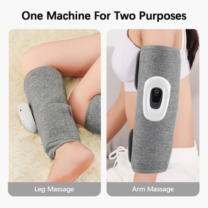 Wireless Air Compression Calf Massager for Leg Pain Relief & Circulation