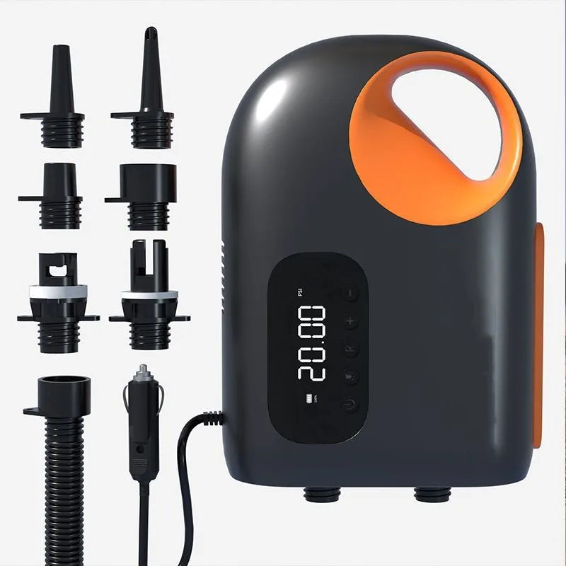12V 20PSI Electric SUP Air Pump for Paddle Boards & Kayaks - 20