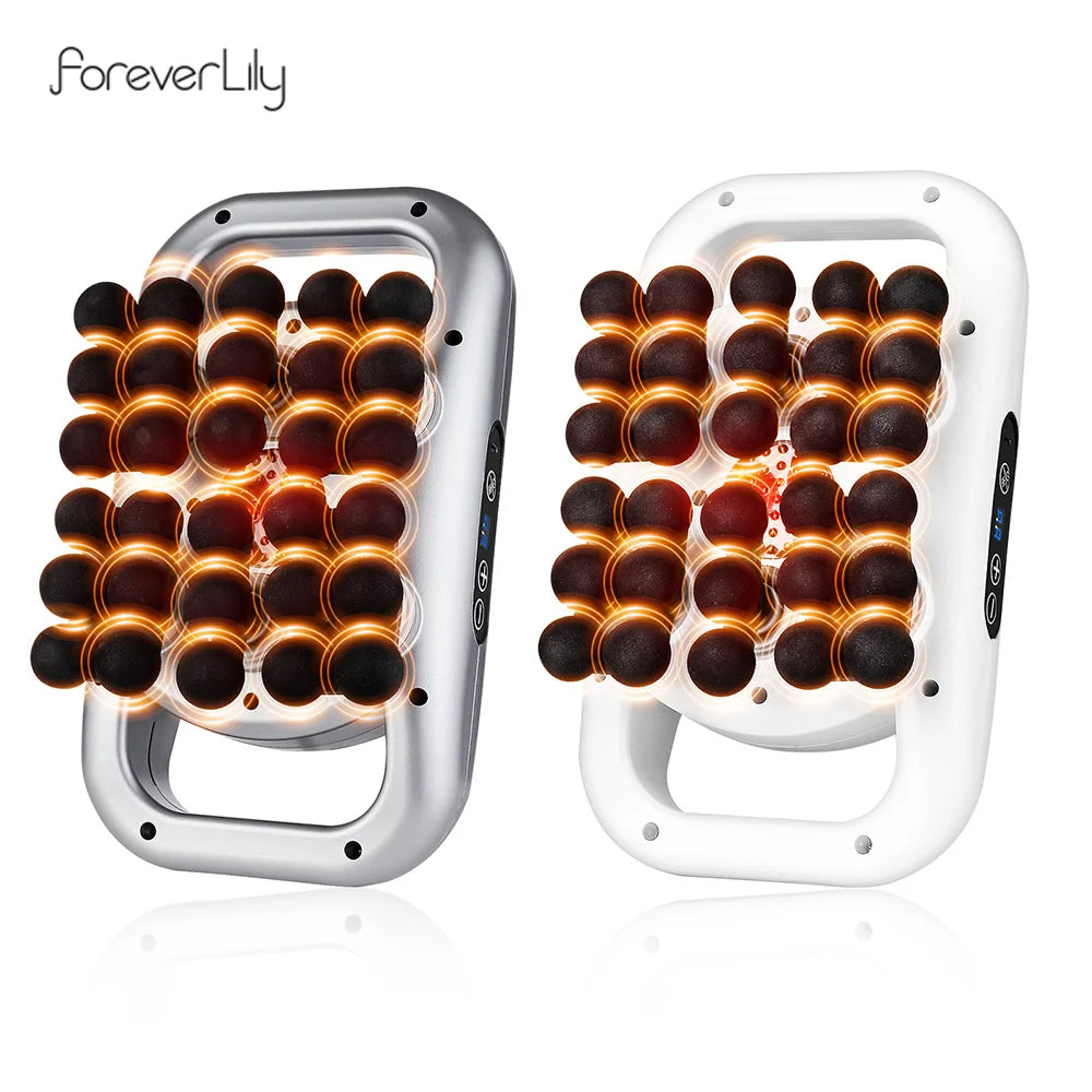 22-Head Fascia Massage Gun - Deep Tissue Body Massager