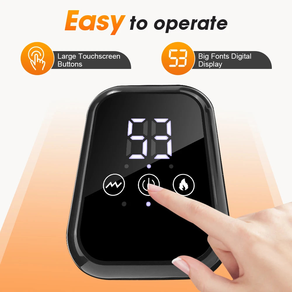 3-in-1 Heated Knee Shoulder Elbow Massager with Vibration