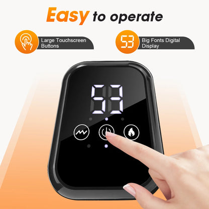 3-in-1 Heated Knee Shoulder Elbow Massager with Vibration