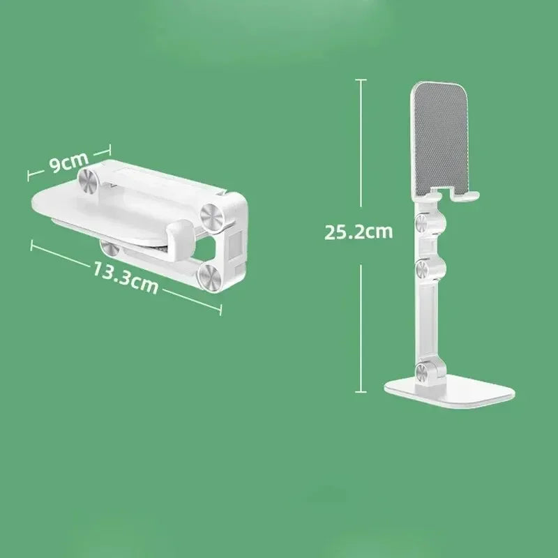 Foldable Desktop Phone & Tablet Stand - Adjustable Universal Holder - 13
