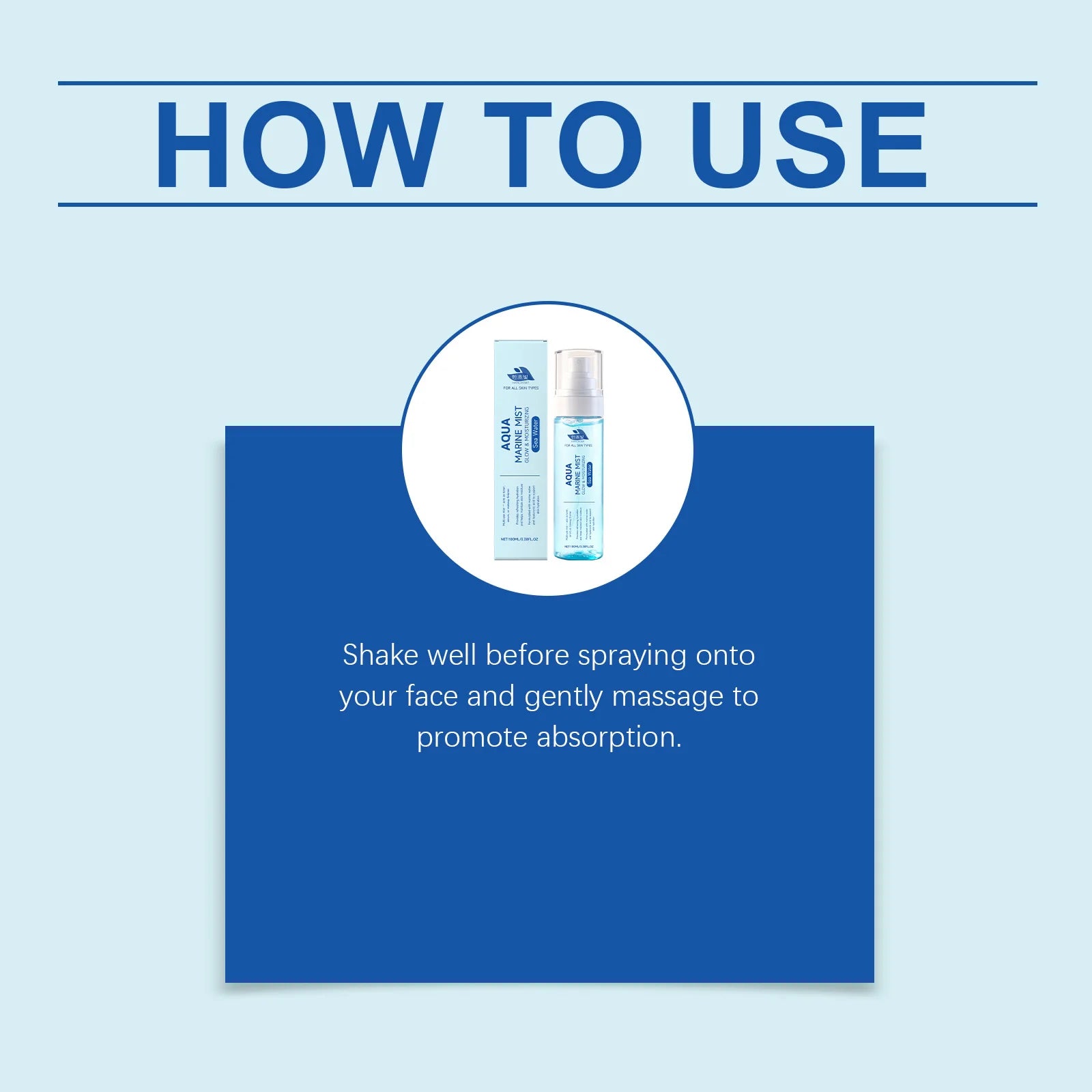 Marine Glow Hydrating Face Mist with Hyaluronic Acid for Dry Skin - 12