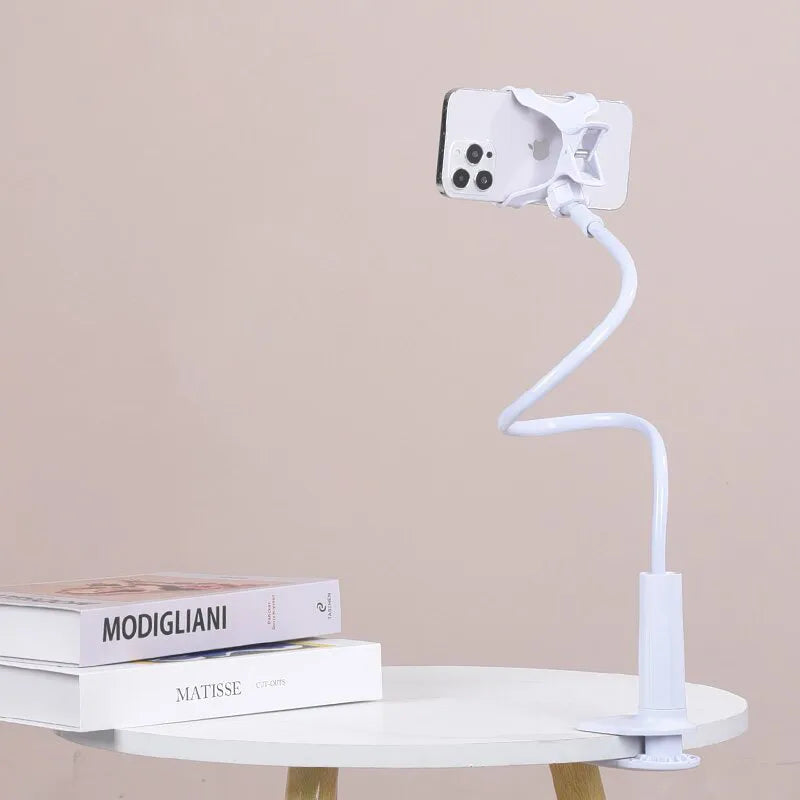 Flexible 360° Long Arm Lazy Phone Holder Mount for Bed & Desk - 16