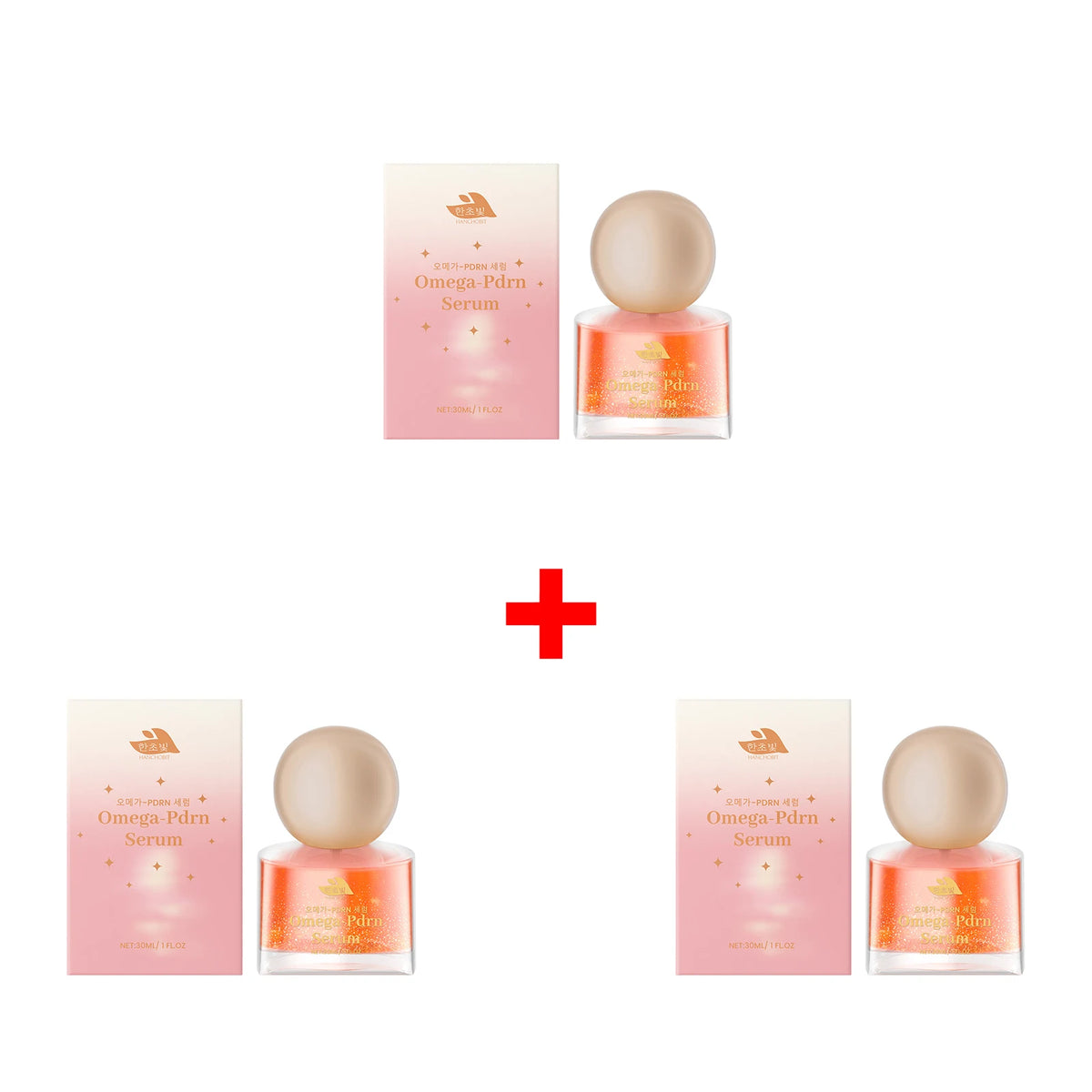Omega-PDRN Hydrating Face Serum - Brightening & Repairing Skincare Essence
