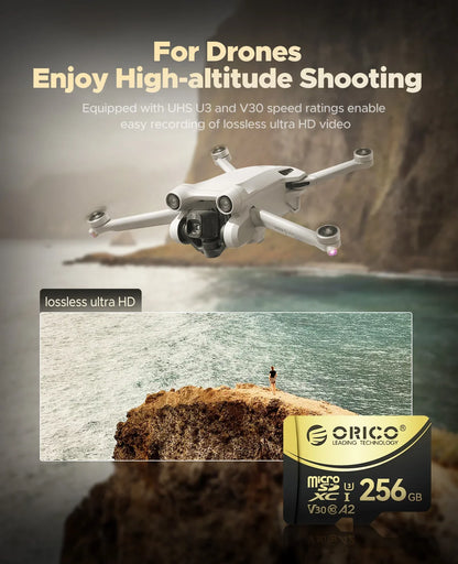 High-Speed 512GB Micro SD Card for 4K Video, Drones, and Cameras