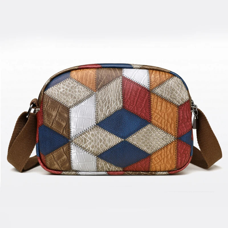 Luxury Vintage PU Shoulder Bag