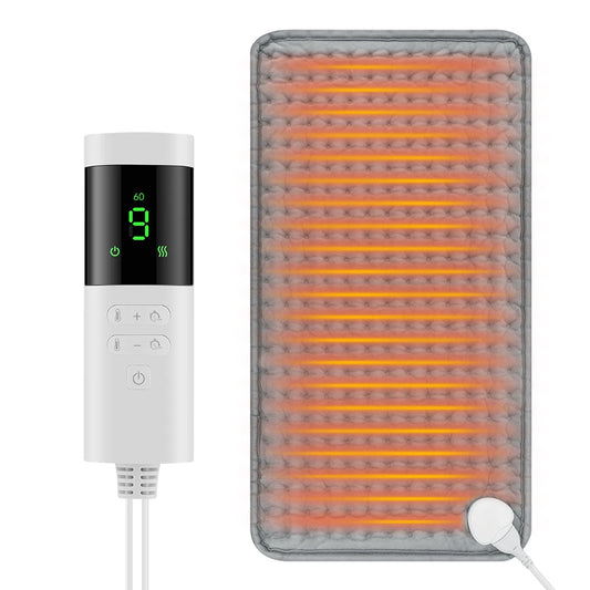 Electric Heating Pad for Back and Muscle Pain Relief with Adjustable Settings