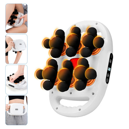 22-Head Fascia Massage Gun - Deep Tissue Body Massager