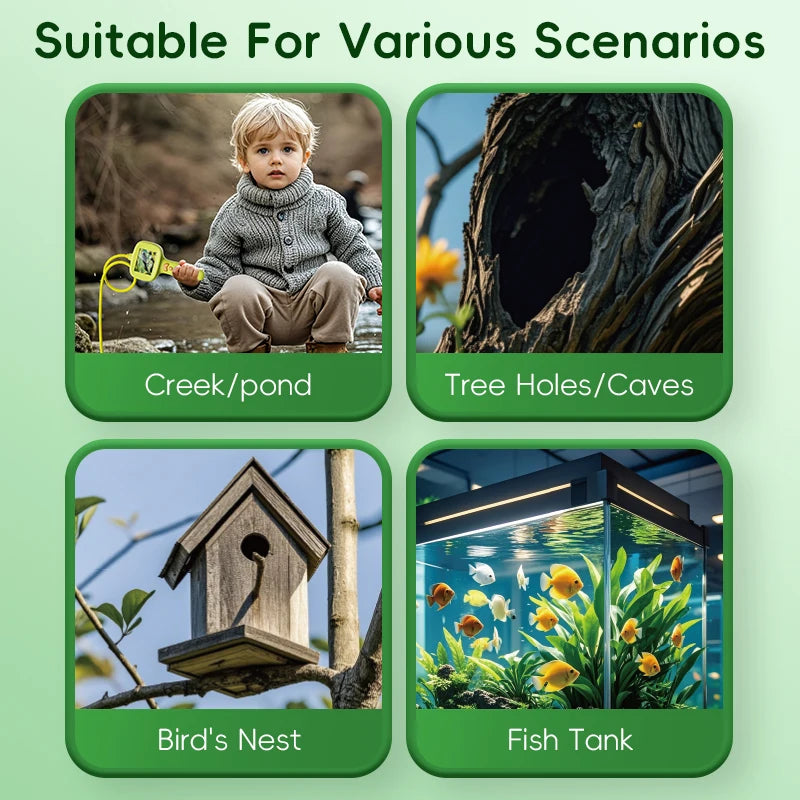 Kids HD Snake Scope Camera - Educational STEM Outdoor Nature Exploration Toy - 5