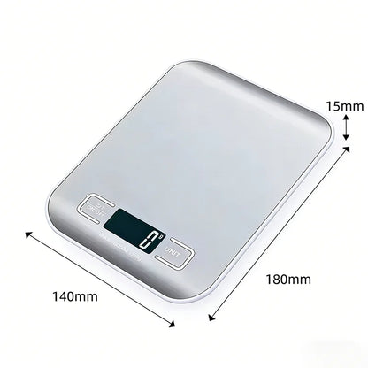 Digital Kitchen Scale 10kg/5kg High Precision Stainless Steel Food Scale