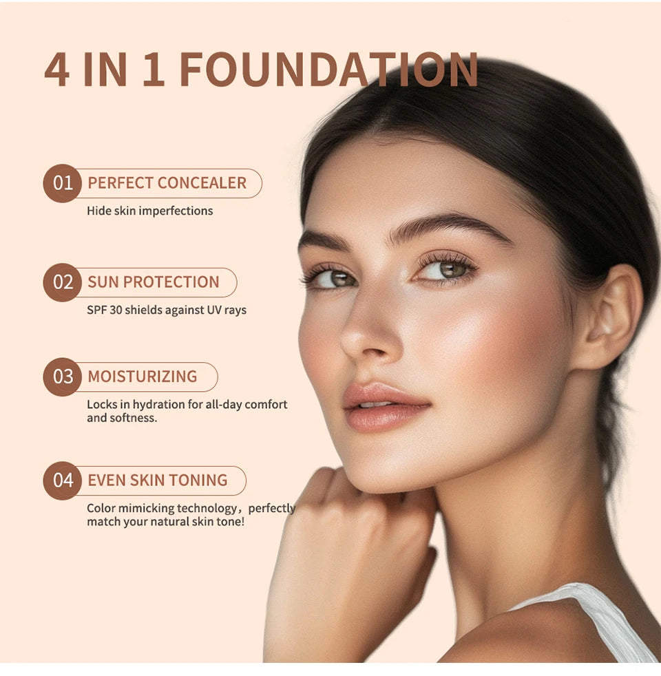 Color Changing 4-in-1 Foundation SPF 30 - Flawless Adjusting Makeup