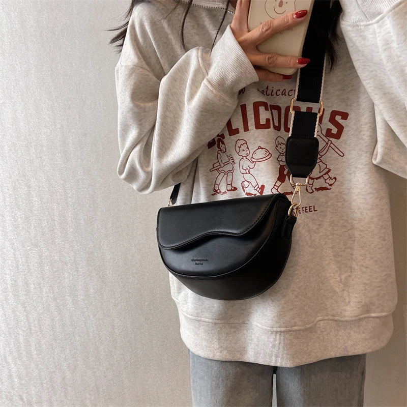 Luxury Vintage Saddle Bag
