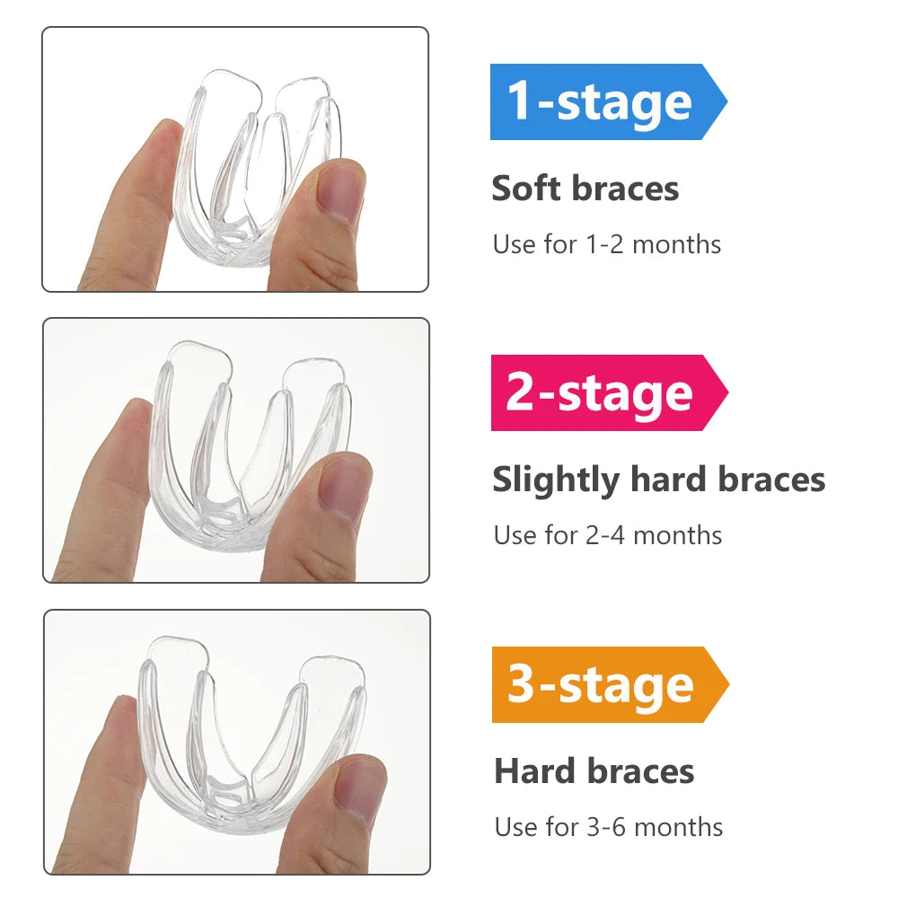3-Stage Dental Orthodontic Alignment Trainer for Kids Teeth Straightening - 4