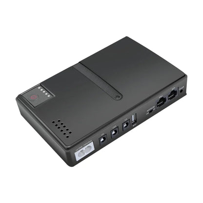 Mini UPS DC Power Supply for Routers, WiFi & Security Cameras (18W)