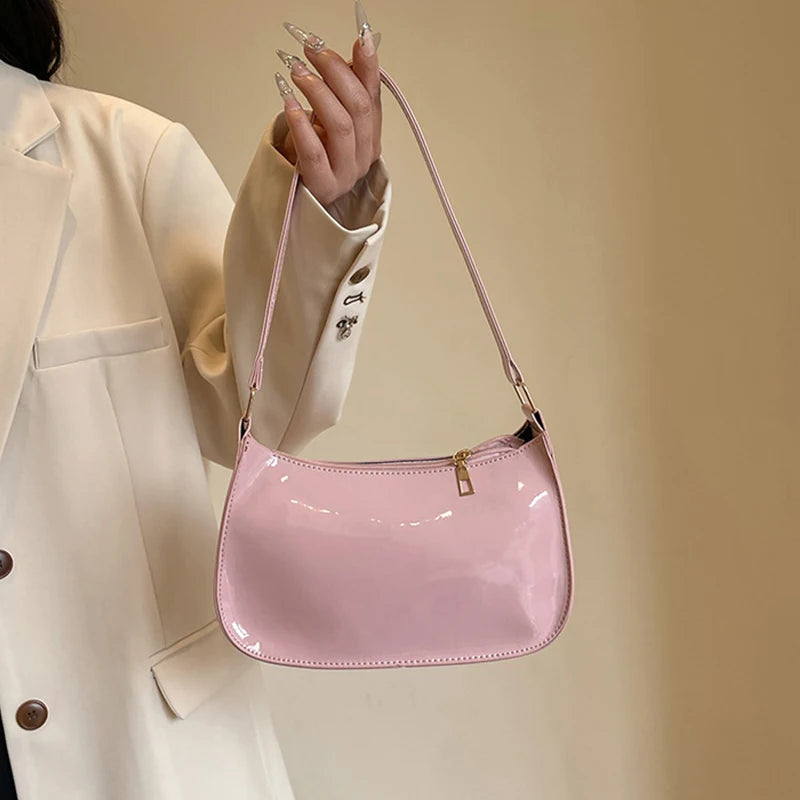 Luxury Retro PU Leather Hobo
